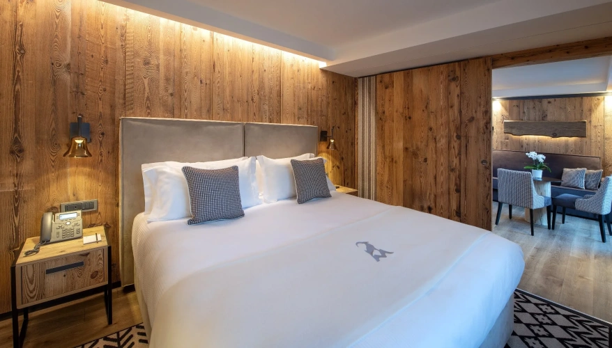 Double Suite with Mont Blanc view