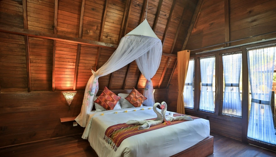 Deluxe Double Bungalow with garden view