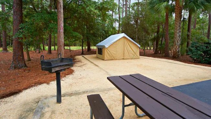 Tent or Pop-Up Campsite