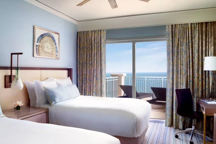 2 Bedrooms Ritz-Carlton Residential Club Lounge Access Suite with balcony and oceanfront
