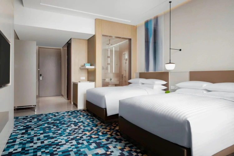 Executive High Floor Twin room with city view