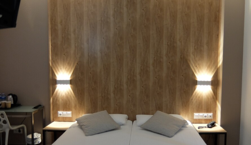 Double room with partial view