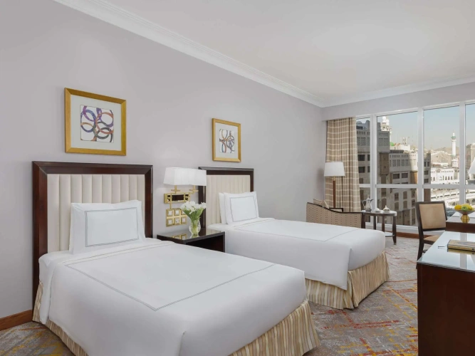 Classic with Partial Haram View Twin room