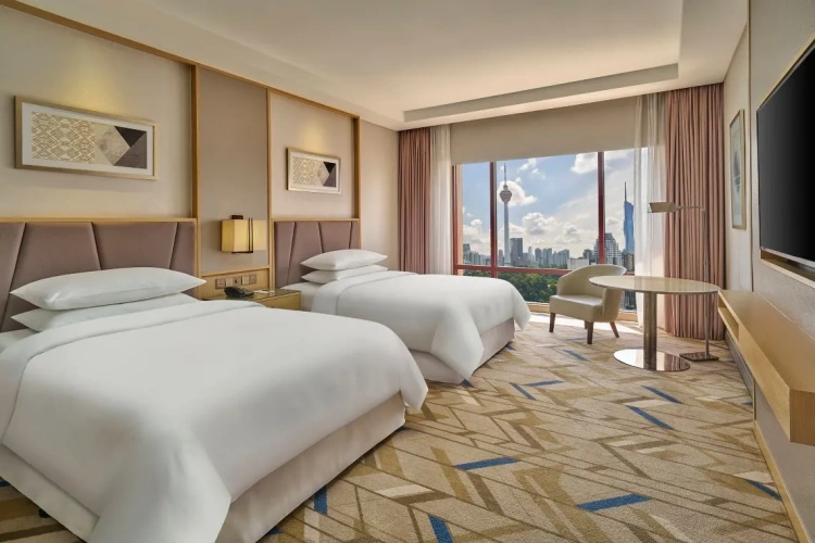 Guest Twin room with Tower view