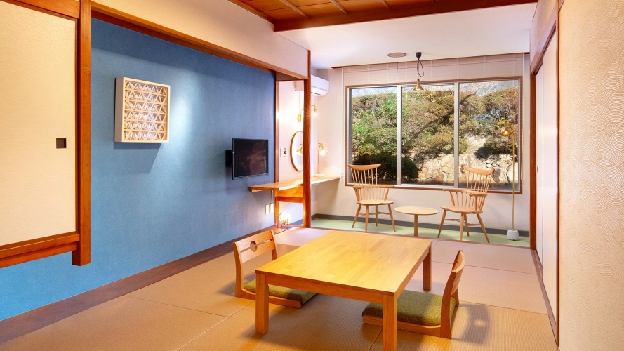 Japanese-Style room with mountain view