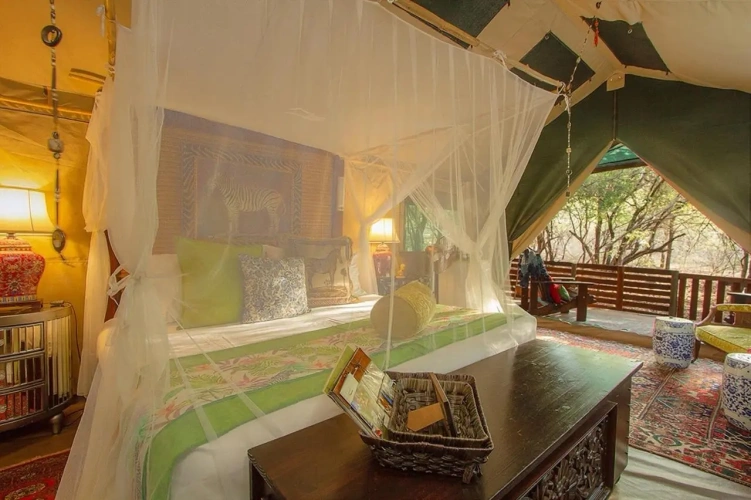 Double Tent with view