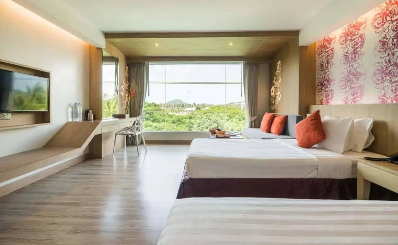 Deluxe Ocean Building Twin room