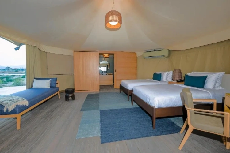 2 Bedrooms Premium Tent with partial sea view