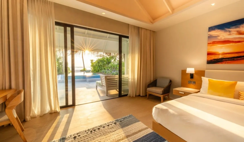 Beach Private Pool Double Villa Sunset