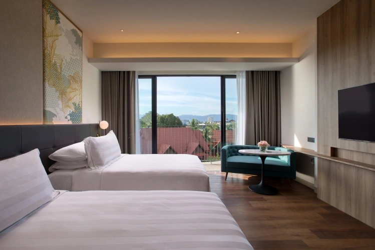 Deluxe Twin room with ocean view