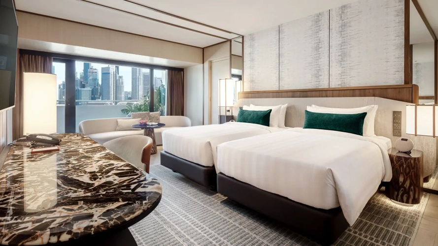 Premier Marina Bay Twin room with balcony