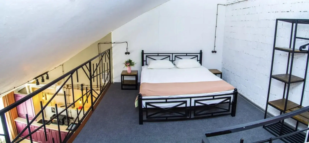 Фотография номера квартиры Апартаменты Вологодские Берега