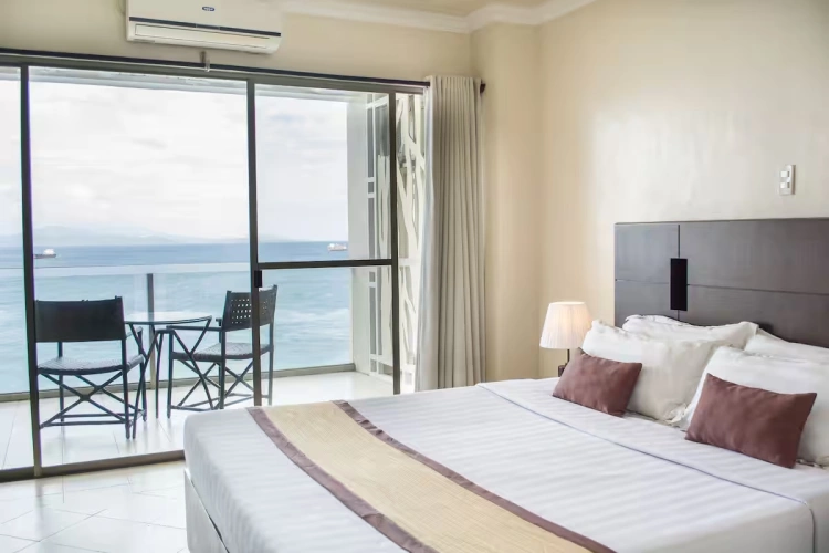 Deluxe Double room with balcony and with sea view