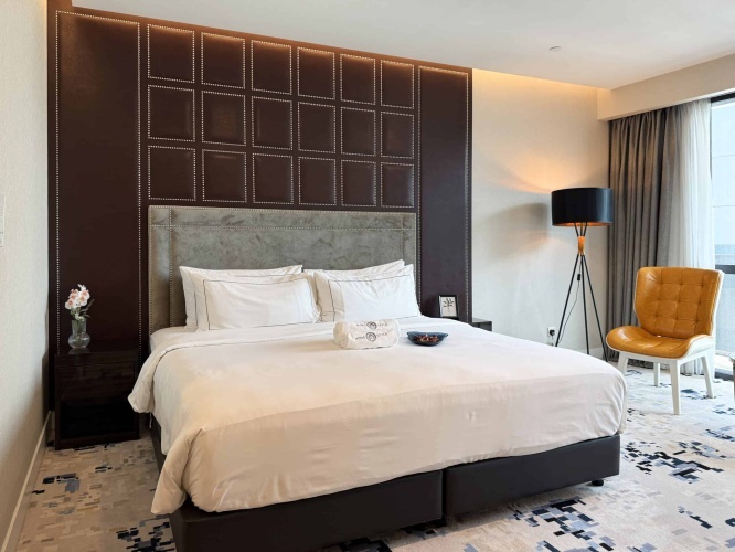 Executive Deluxe Twin room with city view