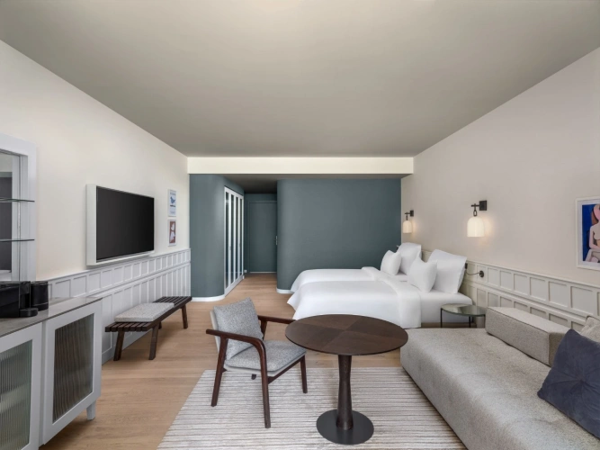 Deluxe Twin room with sea view