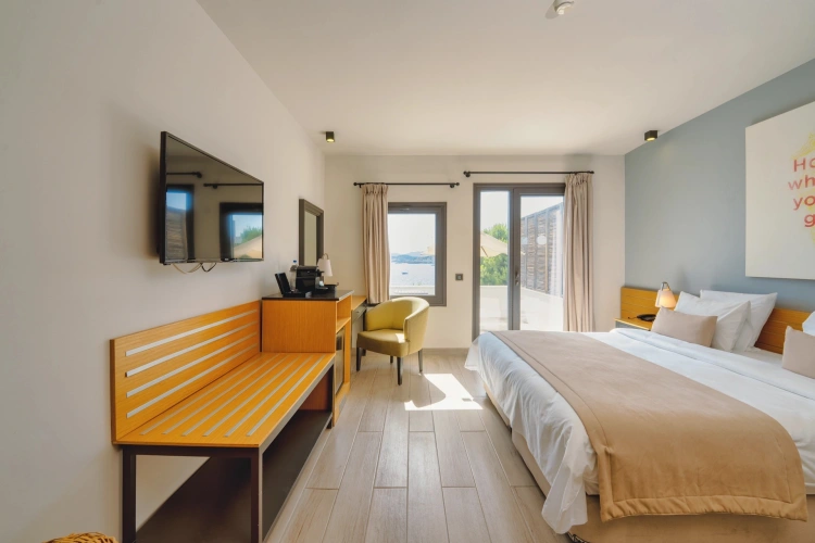 Deluxe Terrace Double room with sea view