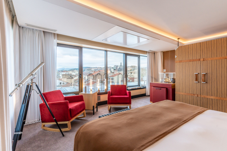 Top of Five Secret Twin Suite