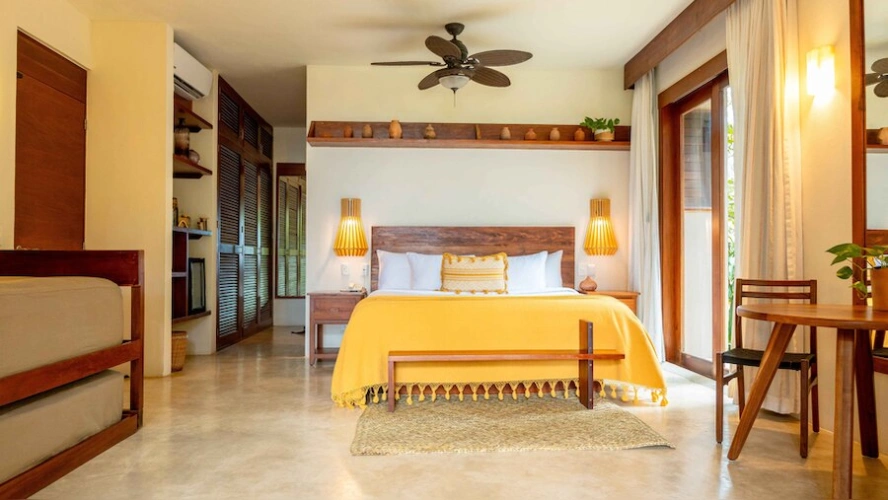 With Plunge Pool Quadruple Ground Floor Suite with garden view