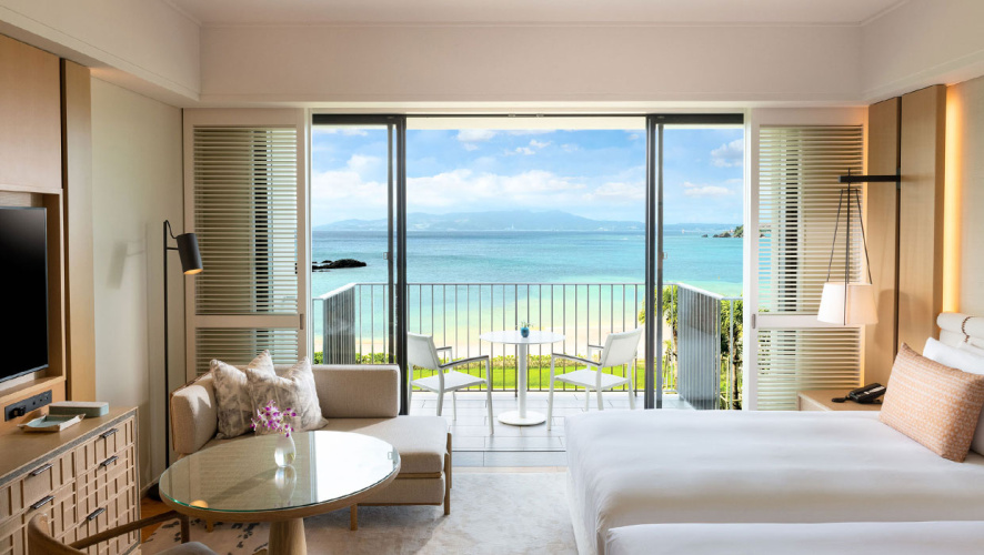 Deluxe Double room with partial ocean view
