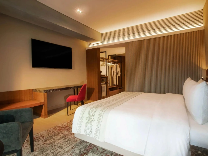 Accessible with Roll-In Shower Double room