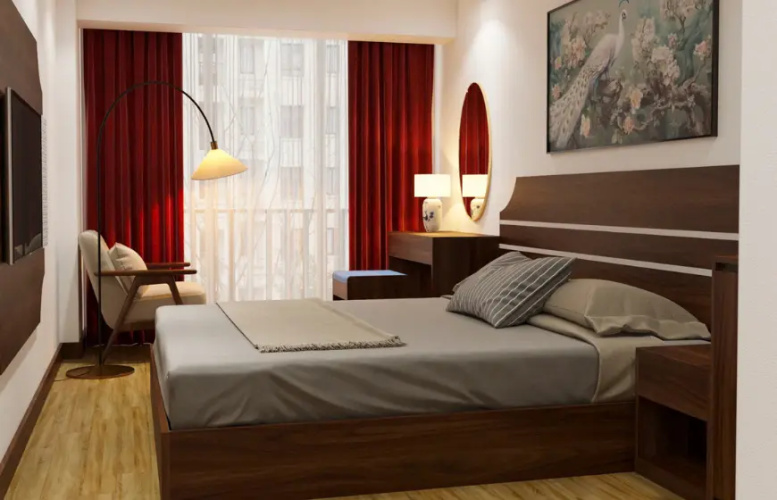 Junior Suite with balcony and with city view