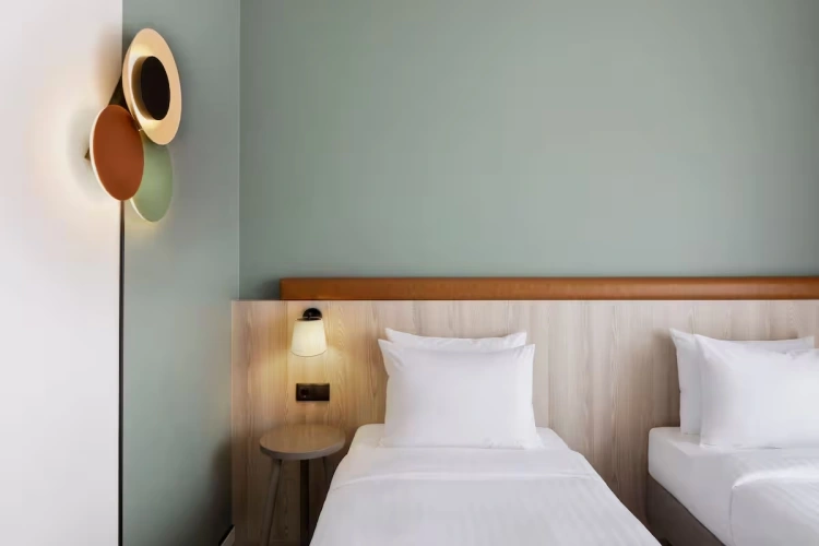 Standard Twin room with sea view