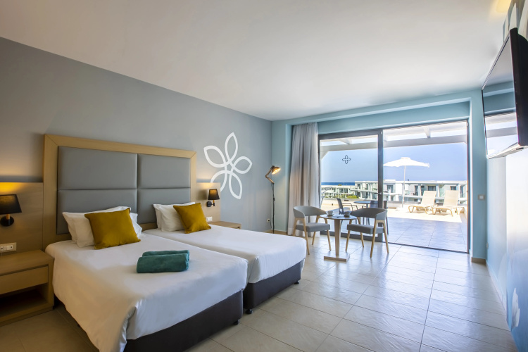 lti Asterias Beach ResortOver view