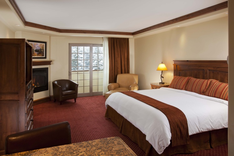 With Fireplace Double room with mountain view