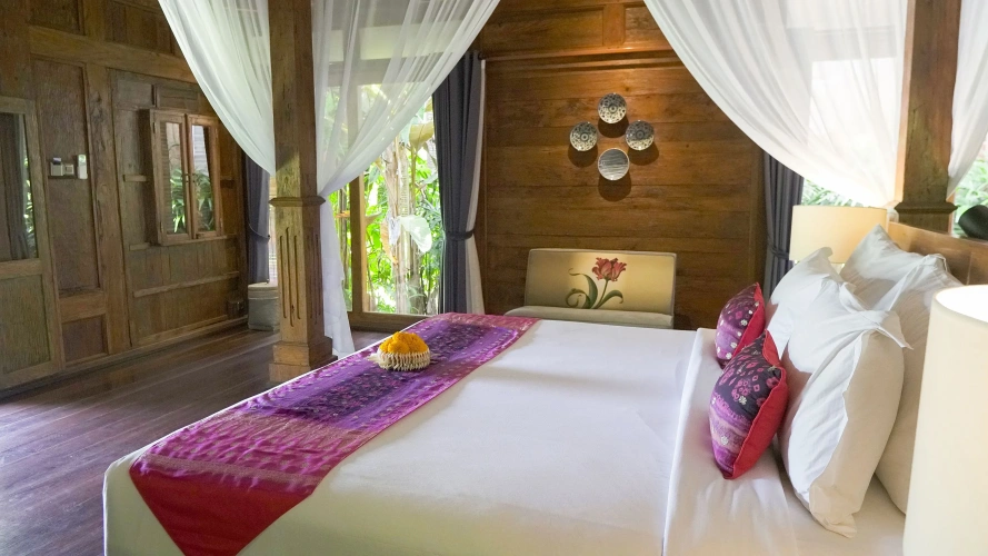 Deluxe Wooden House Double Villa