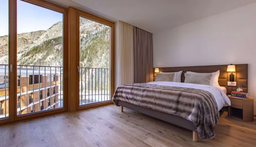 1 Bedroom Deluxe Double Residence with mountain view