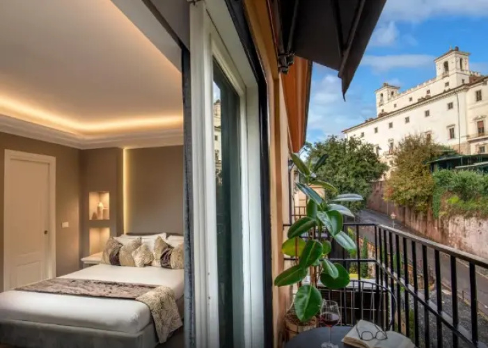 Deluxe Double room with balcony