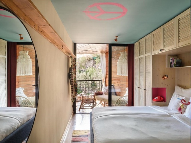 Bay House Double Studio with balcony