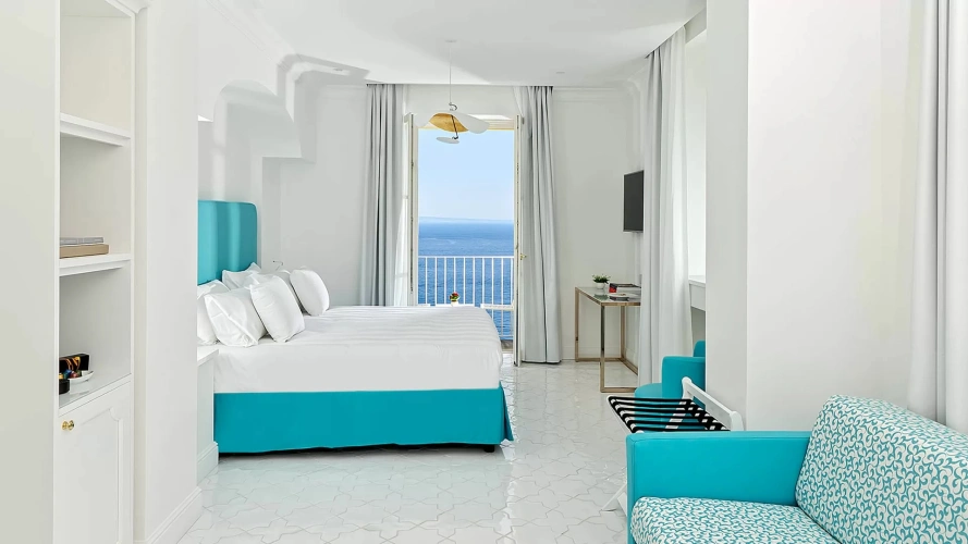 Double Junior Suite with balcony and with sea view