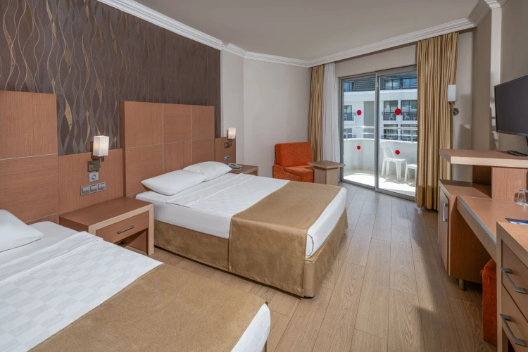 Twin room with land view