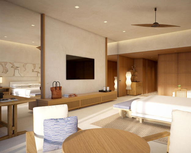 Zen Double Suite with ocean view