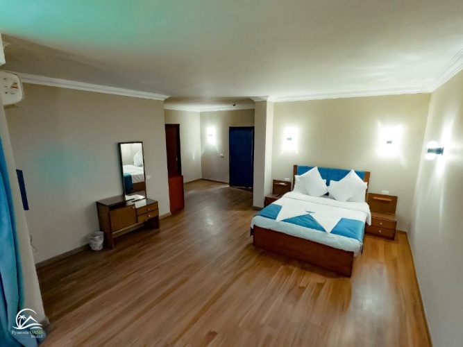 Deluxe with Pyramids View Double Suite