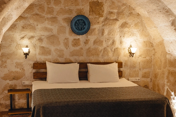 Deluxe with bath Double room