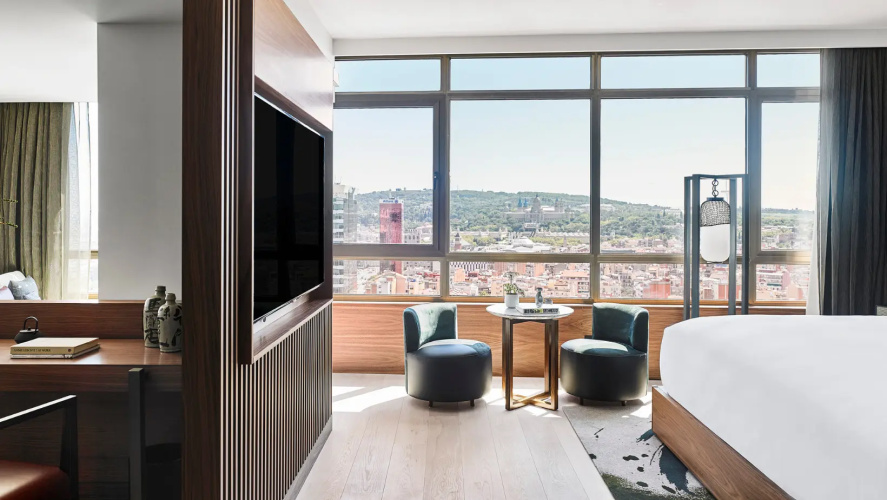 Premium Skyline Twin room