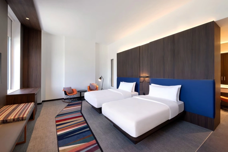 2 Bedrooms Suite with city view