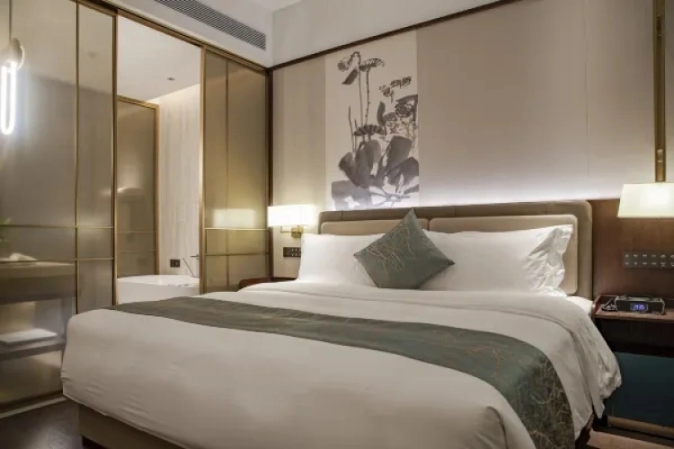 Courtyard Tangquan Double room with mountain view