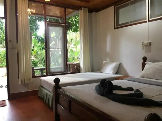 With Air Conditioner Double Bungalow