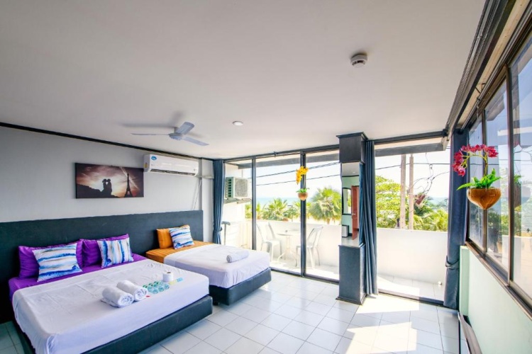 Standard Double room with sea view