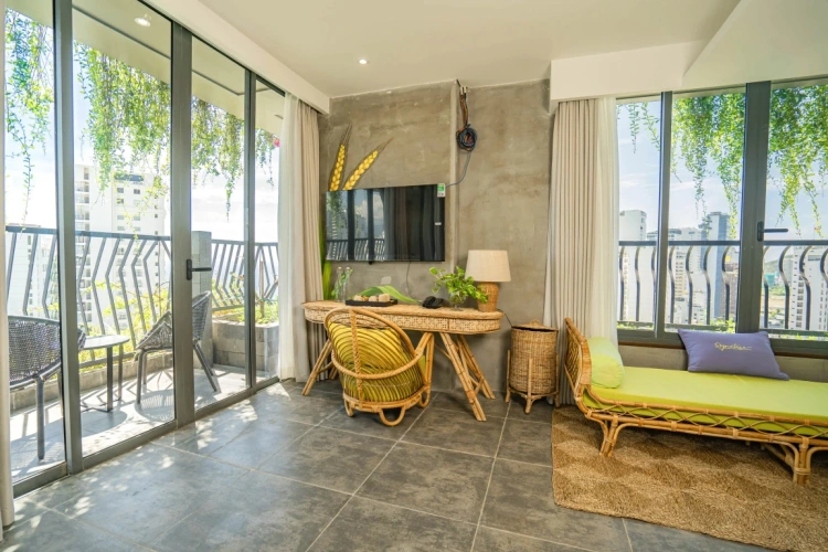 Double Suite with balcony and with sea view