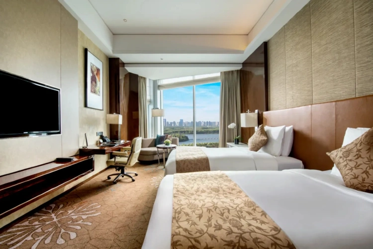 Deluxe Twin room with river view