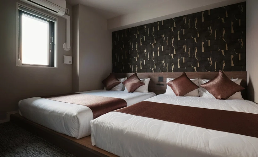 1 Bedroom Japanese Twin Suite with balcony