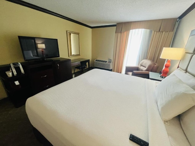 Mobility/Hearing Accessible with Bathtub Double room