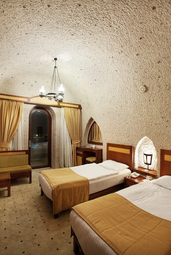 Arched Twin room with balcony and with panoramic view