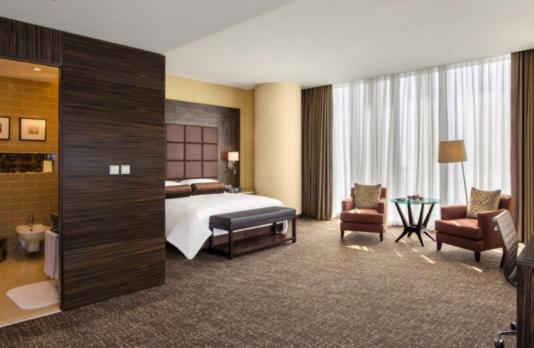 Spacious Lounge Access Double room