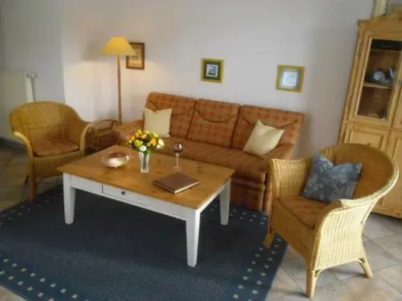 Ferienwohnung Ostseeinsel - Urlaub mit Strandkorb