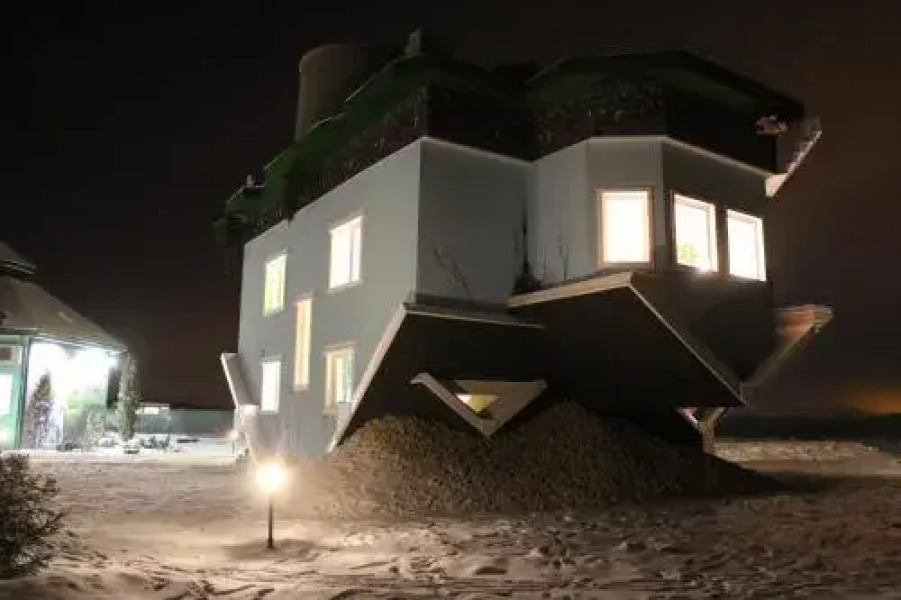 Night in Upsidedown House